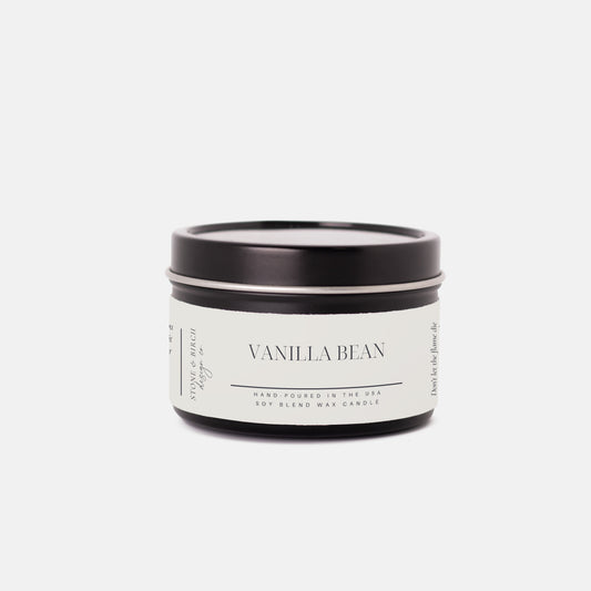 Vanilla Bean Tin Candle