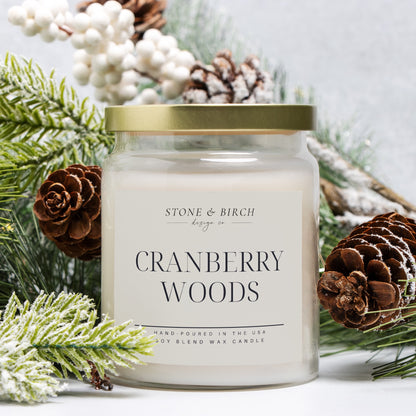 Cranberry Woods Seasonal Apothecary Candle