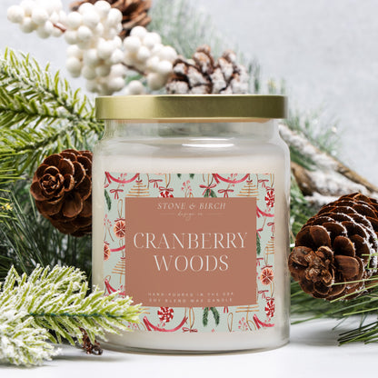 Cranberry Woods Seasonal Apothecary Candle