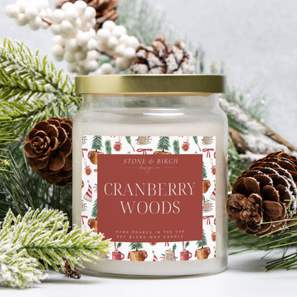 Cranberry Woods Seasonal Apothecary Candle