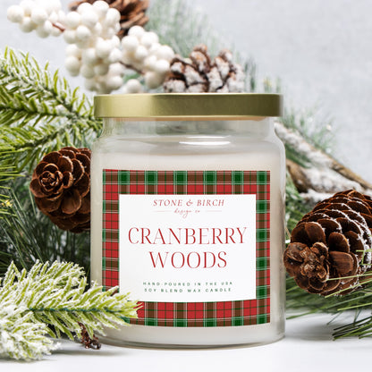 Cranberry Woods Seasonal Apothecary Candle